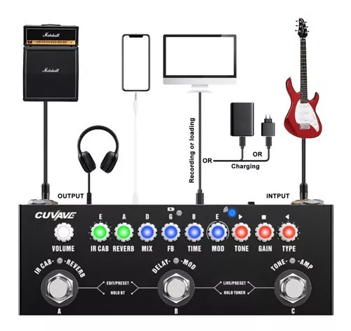 مولتی افکت cuvave cube baby lekato