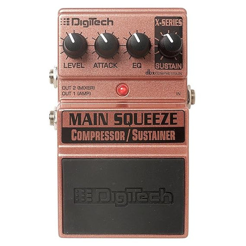 افکت Digitech main sqeeze کمپرسور و ساستین DigiTech XMS Main Squeeze Compressor, Sustainer Pedal
