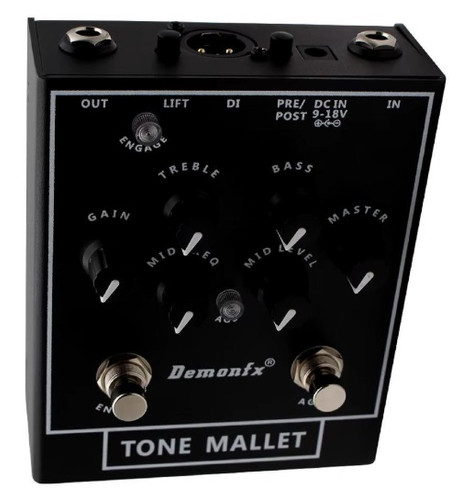 Demon FX Tone Mallet Bass PreAmp Boost/OD
