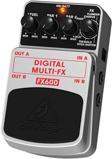 Behringer Digital Multi-Fx Fx600 Digital Stereo Multi-Effects Pedal